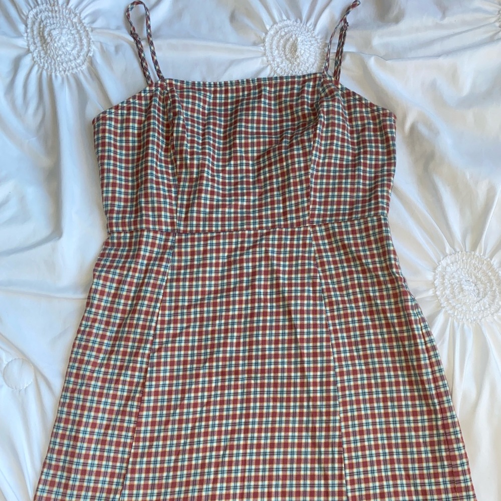 Ivy + Main cute plaid summer dress